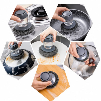 Soap Dispensing Dish Brush