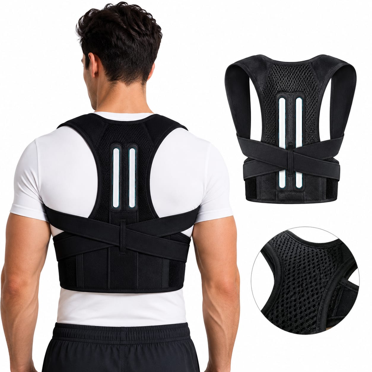 Premium Posture Corrector Belt Relieve Back Pain & Improve Posture