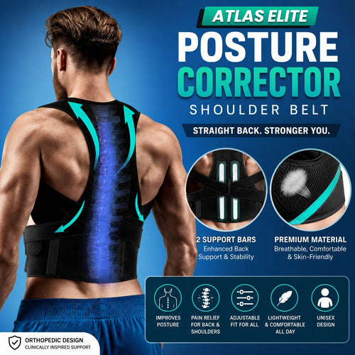 Premium Posture Corrector Belt Relieve Back Pain & Improve Posture