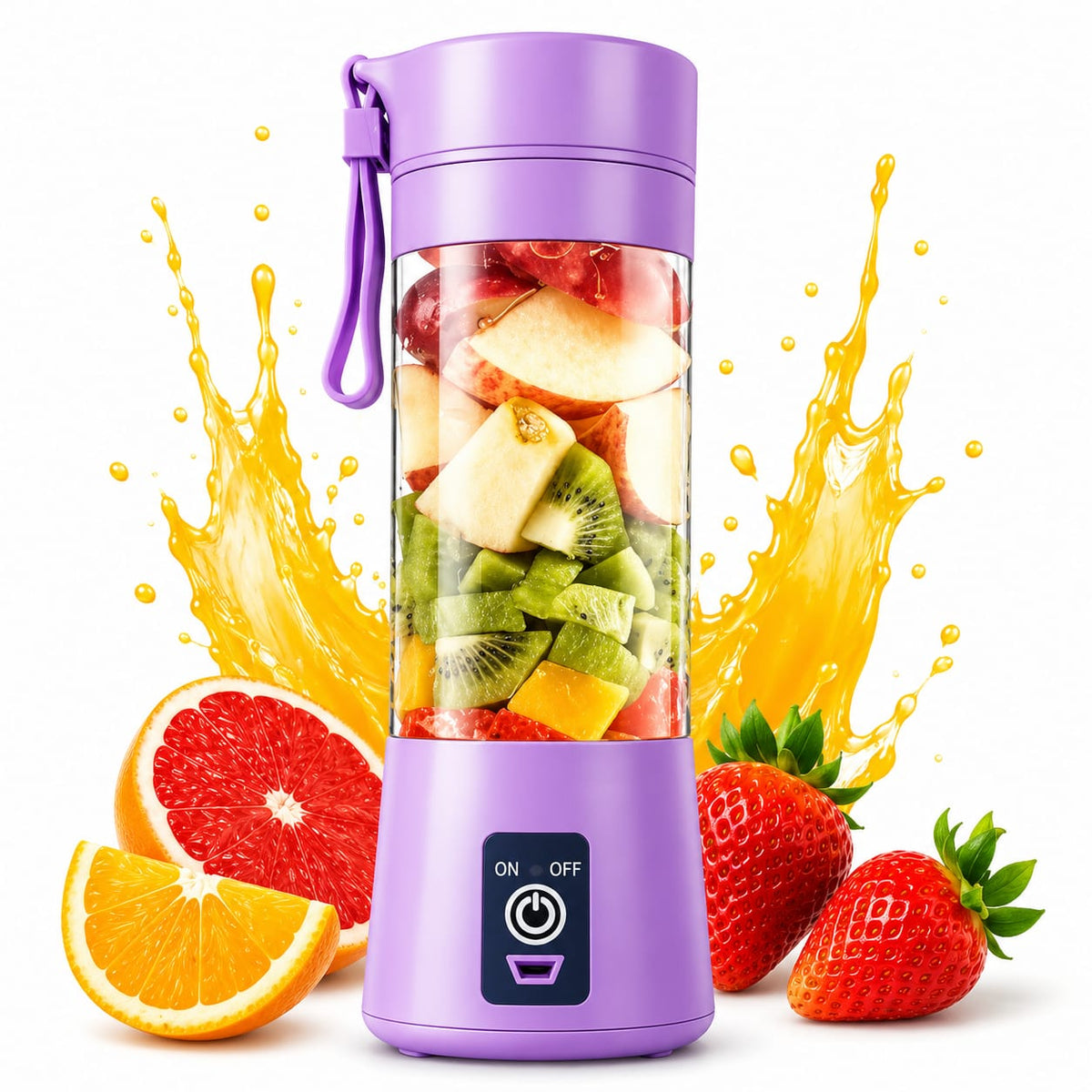 BlendGo Aura Fresh Juice Anywhere Anytime